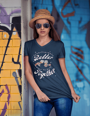 Bella +Canvas Unisex Jersey V-Neck T-Shirt