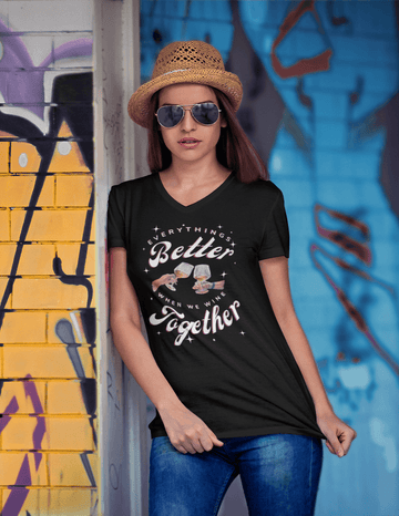 Bella +Canvas Unisex Jersey V-Neck T-Shirt